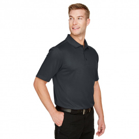 Harriton M348 Men\'s Advantage Snag Protection Plus IL Polo - Dark Charcoal