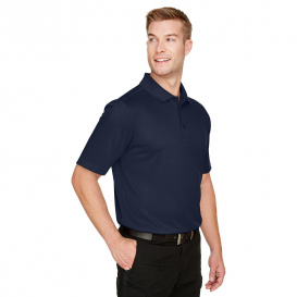 Harriton M348 Men\'s Advantage Snag Protection Plus IL Polo - Dark Navy