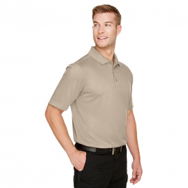 Harriton M348 Men\'s Advantage Snag Protection Plus IL Polo - Khaki
