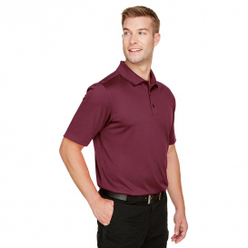 Harriton M348 Men\'s Advantage Snag Protection Plus IL Polo - Maroon