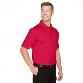 Harriton M348 Men\'s Advantage Snag Protection Plus IL Polo - Red