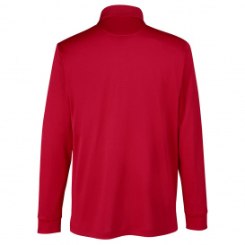 Harriton M348LT Men\'s Tall Advantage Long Sleeve Snag Protection Plus IL Polo - Red