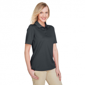 Harriton M348W Ladies Advantage Snag Protection Plus IL Polo - Dark Charcoal