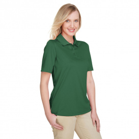 Harriton M348W Ladies Advantage Snag Protection Plus IL Polo - Dark Green