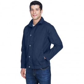 Harriton M705 Men's Auxiliary Canvas Work Jacket - Dark Navy