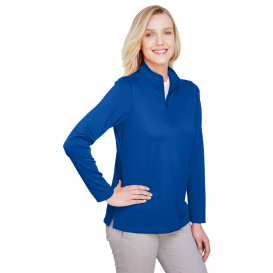 Harriton M748W Ladies Advantage Snag Protection Plus IL 1/4-Zip - True Royal