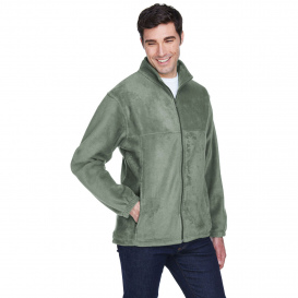Harriton M990 Men\'s 8 oz. Full Zip Fleece - Dill