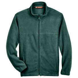 Harriton M990Y Youth 8 oz. Full-Zip Fleece - Hunter