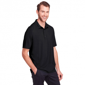 North End NE100 Men\'s Jaq Snap-Up Stretch Performance Polo - Black
