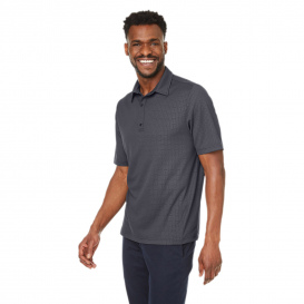 North End NE102 Men\'s Replay Recycled Polo - Carbon