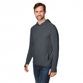 North End NE105 Unisex JAQ Stretch Performance Hoodie - Carbon