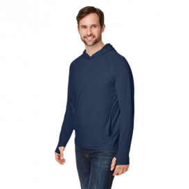 North End NE105 Unisex JAQ Stretch Performance Hoodie - Classic Navy