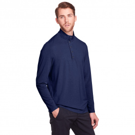 North End NE400 Men\'s Jaq Snap-Up Stretch Performance Pullover - Classic Navy