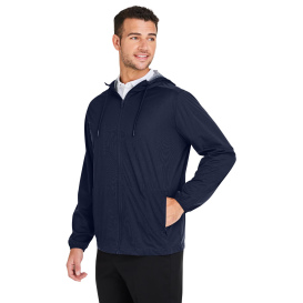 North End NE75 Network Lightweight Jacket - Classic Navy Heather