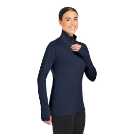 PUMA Golf PG400W Ladies\' Bandon Quarter-Zip - Navy Blazer