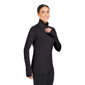 PUMA Golf PG400W Ladies\' Bandon Quarter-Zip - Puma Black