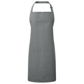 Reprime RP150 Unisex Colours Sustainable Bib Apron - Grey Denim
