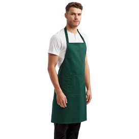 Reprime RP154 Unisex Colours Sustainable Pocket Bib Apron - Bottle