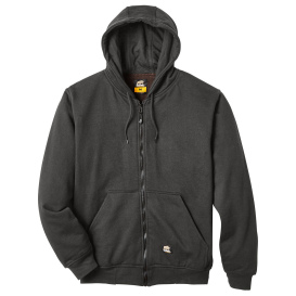 Berne SZ101T Tall Heritage Thermal-Lined Full-Zip Hooded Sweatshirt - Charcoal