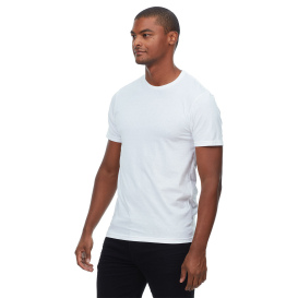 Threadfast T1001 Unisex Epic Collection CVC T-Shirt - Solid White