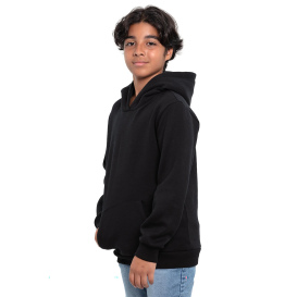 Threadfast T2000B Epic Youth Fleece Pullover Hooded Sweatshirt - Black