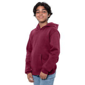 Threadfast T2000B Epic Youth Fleece Pullover Hooded Sweatshirt - Maroon