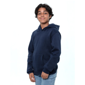 Threadfast T2000B Epic Youth Fleece Pullover Hooded Sweatshirt - Navy