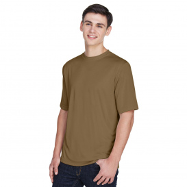 Team 365 TT11 Men\'s Zone Performance T-Shirt - Coyote Brown