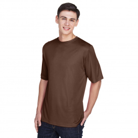 Team 365 TT11 Men\'s Zone Performance T-Shirt - Sport Dark Brown