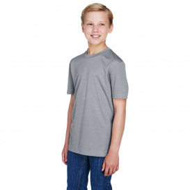 Team 365 TT11HY Youth Sonic Heather Performance T-Shirt - Athletic Heather