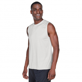 Team 365 TT11M Men\'s Zone Performance Muscle T-Shirt - Sport Silver