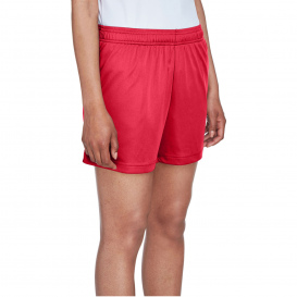 Team 365 TT11SHW Ladies Zone Performance Shorts - Sport Red
