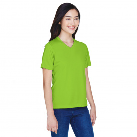 Team 365 TT11W Ladies Zone Performance T-Shirt - Acid Green