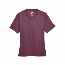 Team 365 TT11W Ladies Zone Performance T-Shirt - Sport Dark Maroon