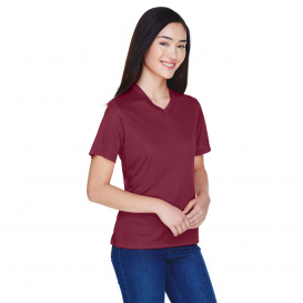 Team 365 TT11W Ladies Zone Performance T-Shirt - Sport Maroon