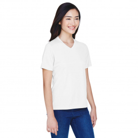 Team 365 TT11W Ladies Zone Performance T-Shirt - White