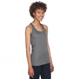 Team 365 TT11WRC Ladies Zone Performance Racerback Tank - Sport Graphite