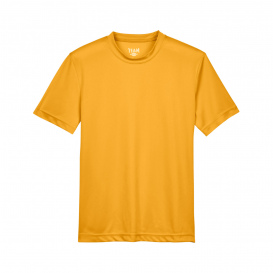 Team 365 TT11Y Youth Zone Performance T-Shirt - Sport Athletic Gold