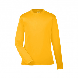 Team 365 TT11YL Youth Zone Performance Long Sleeve T-Shirt - Sport Athletic Gold