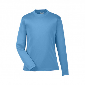Team 365 TT11YL Youth Zone Performance Long Sleeve T-Shirt - Sport Light Blue