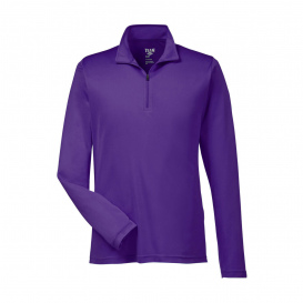Team 365 TT31 Men\'s Zone Performance Quarter-Zip - Sport Purple