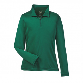 Team 365 TT31Y Youth Zone Performance Quarter-Zip - Sport Forest