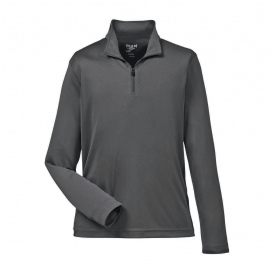 Team 365 TT31Y Youth Zone Performance Quarter-Zip - Sport Graphite