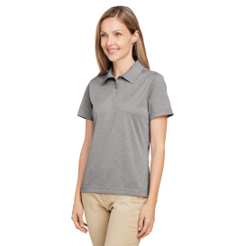 Team 365 TT51HW Ladies Zone Sonic Heather Performance Polo - Athletic Heather