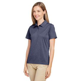 Team 365 TT51HW Ladies Zone Sonic Heather Performance Polo - Sport Dark Navy Heather