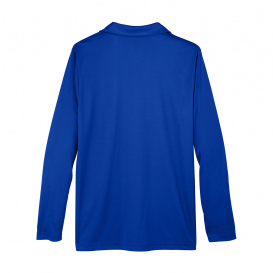 Team 365 TT51L Men\'s Zone Performance Long Sleeve Polo - Sport Royal