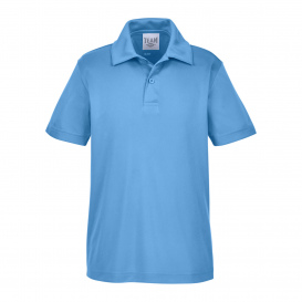 Team 365 TT51Y Youth Zone Performance Polo - Sport Light Blue