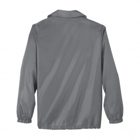 Team 365 TT75 Adult Zone Protect Coaches Jacket - Sport Graphite