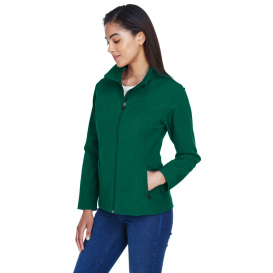Team 365 TT80W Ladies Leader Soft Shell Jacket - Sport Forest
