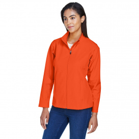 Team 365 TT80W Ladies Leader Soft Shell Jacket - Sport Orange